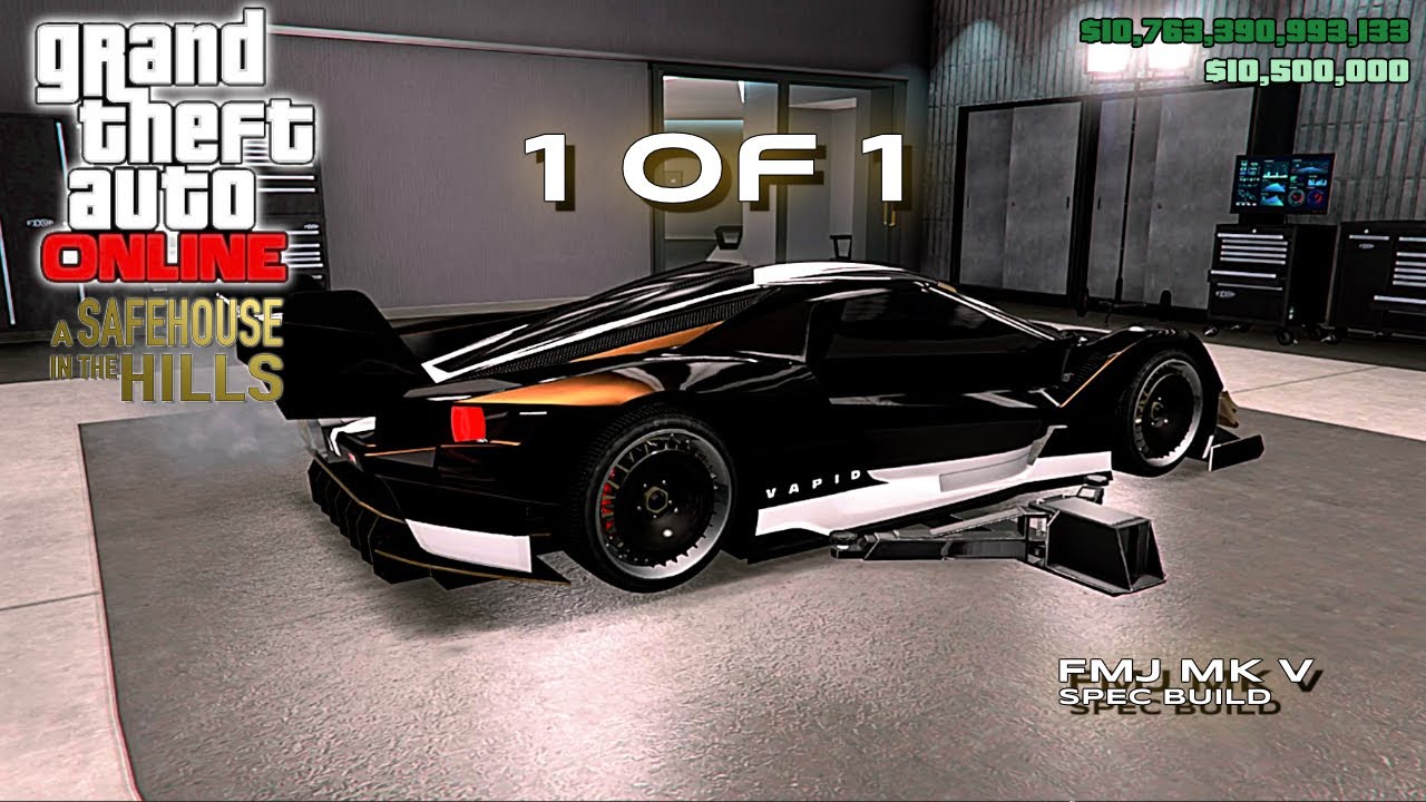 GTA Online $4 Million Vapid FMJ MK V Spec Build And Walk Around