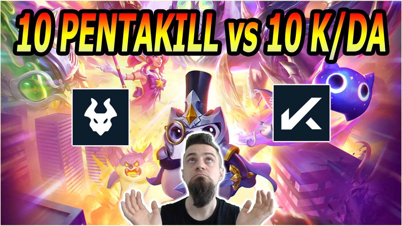 10 Pentakill vs 10 K/DA (Teamfight Tactics)