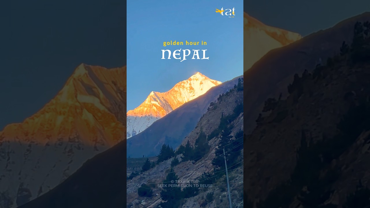 Golden Hour in Nepal, Mustang  🇳🇵 | Nepal Travel #nepal #travel #shorts