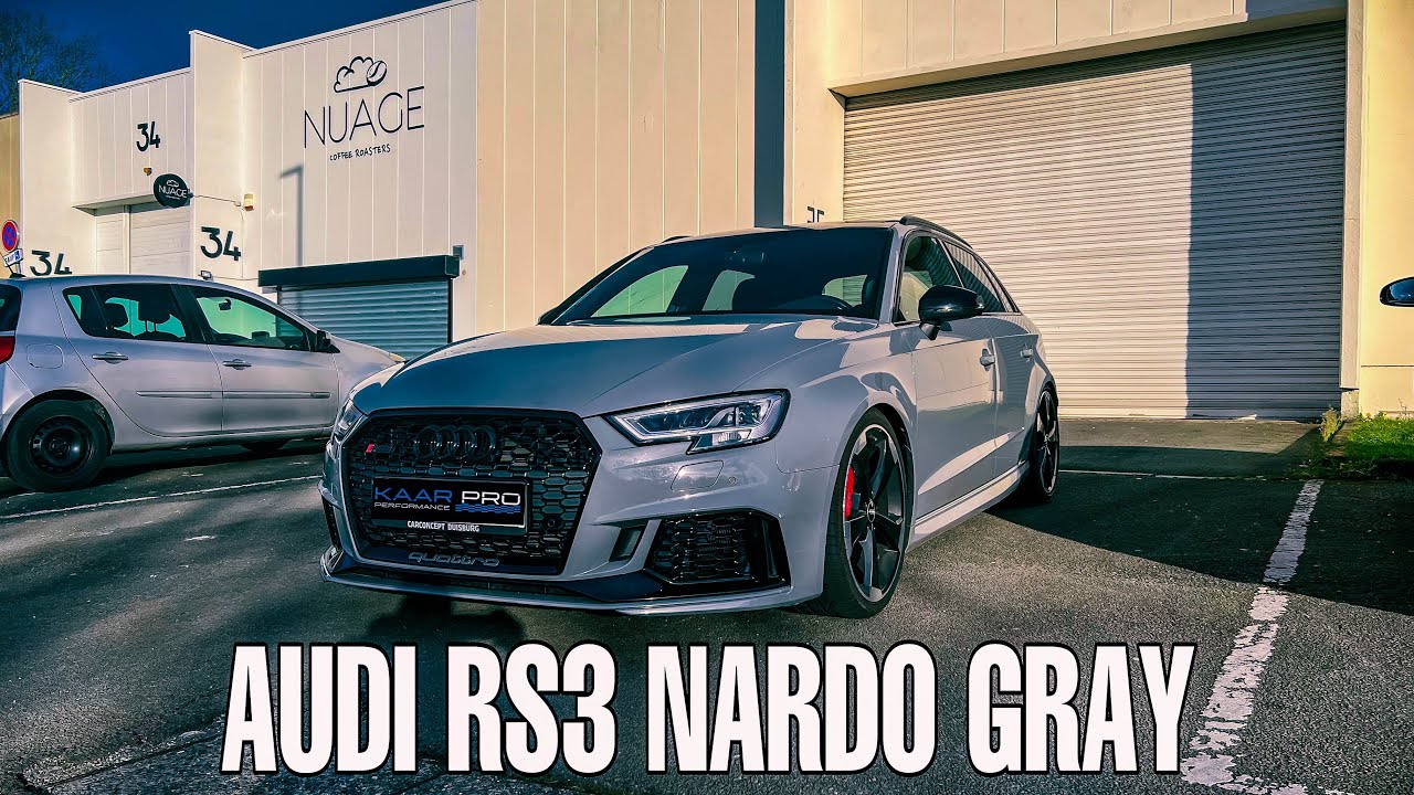 Audi RS3 Gris nardo 🎶 (RS3 8V 2018)