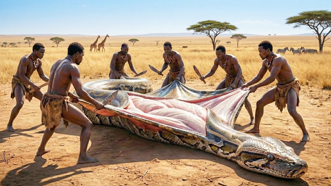 Prehistoric Survival Story | Giant Python Attacks &mdash; Early Humans Fight for Survival