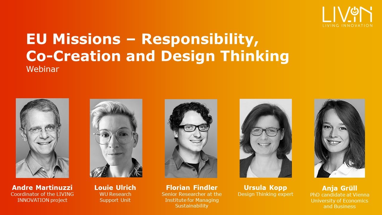 EU Missions – Responsibility, Co-Creation and Design Thinking