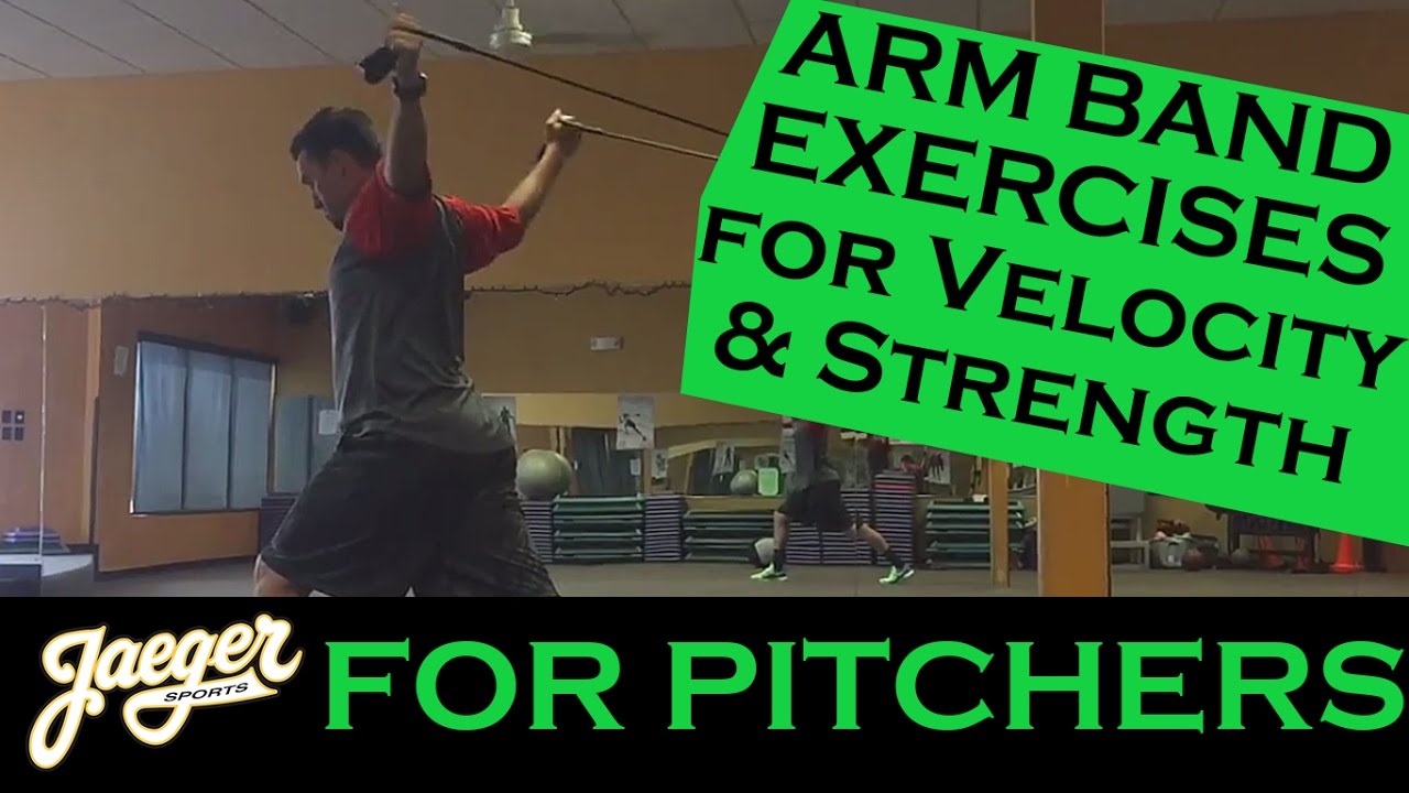 Arm band Exercises for Pitchers for Velocity and Strength