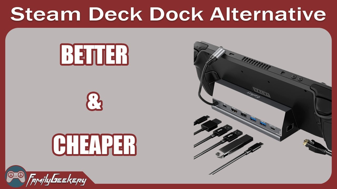 A Steam Deck Dock that's CHEAPER and BETTER!