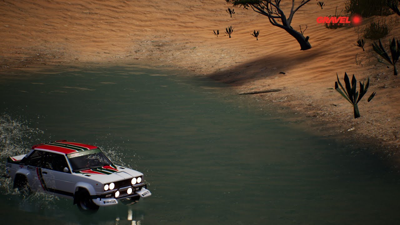 Rally Namibia | Skeleton Coast | Fiat 131 Abarth | Gravel