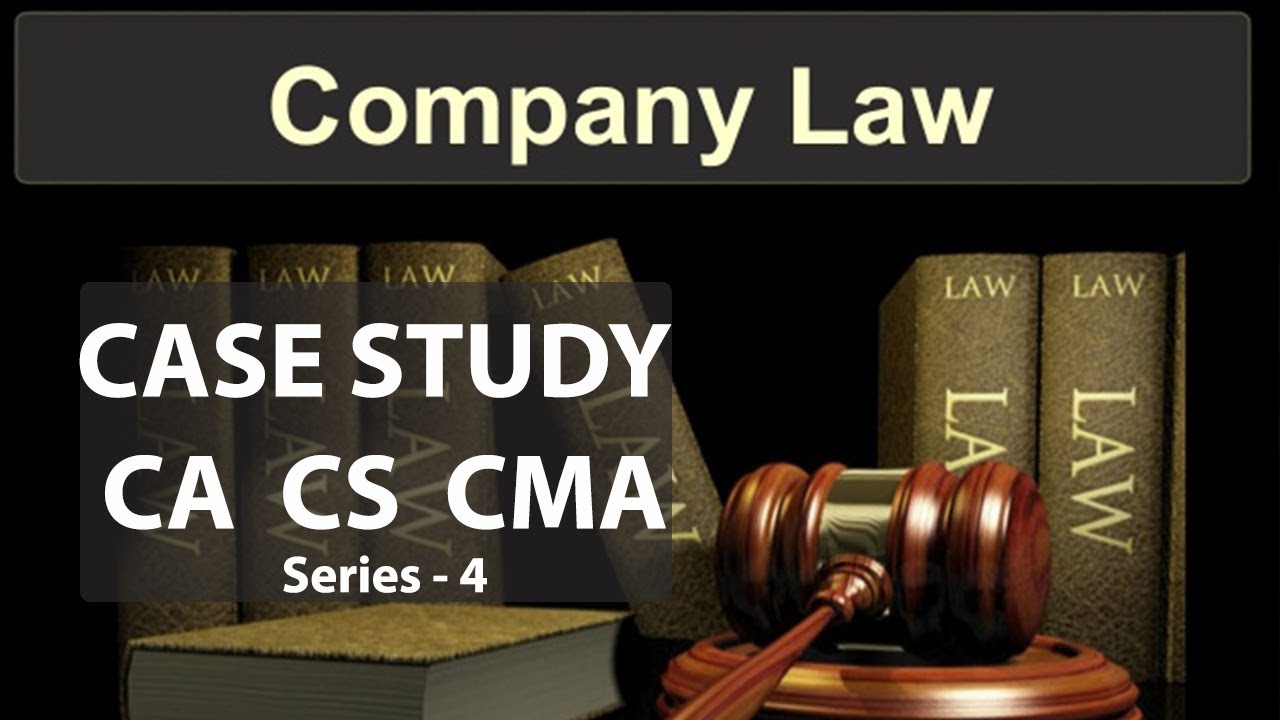 CA CS CMA Company law || How to write case study in Exams.