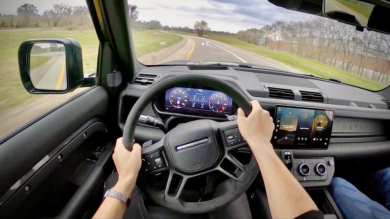 2022 Land Rover Defender V8 (2-Door) - POV Driving Impressions
