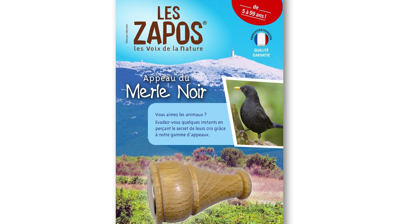 LES ZAPOS - APPEAU MERLE NOIR