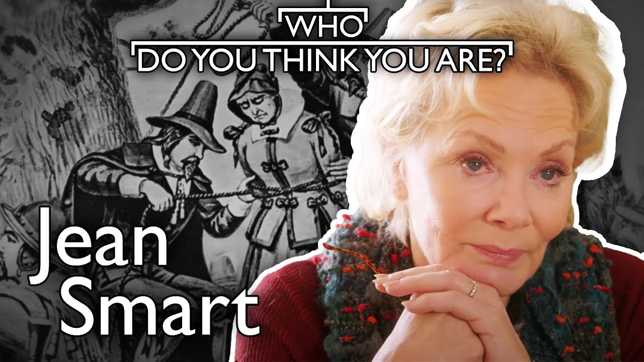 Jean Smart tears up learning about her Witchcraft Convicted Ancestor!