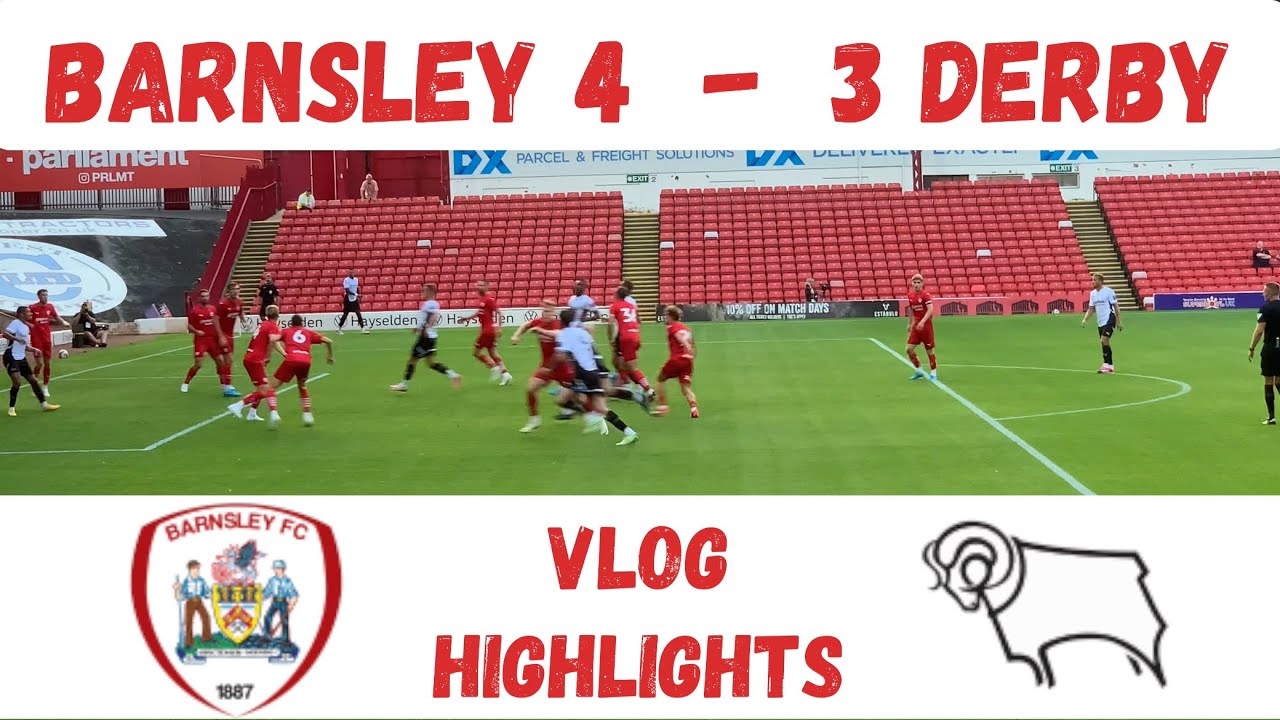 Barnsley Fc V Derby County Fc Football highlights #barnsleyfc #derbycounty #football