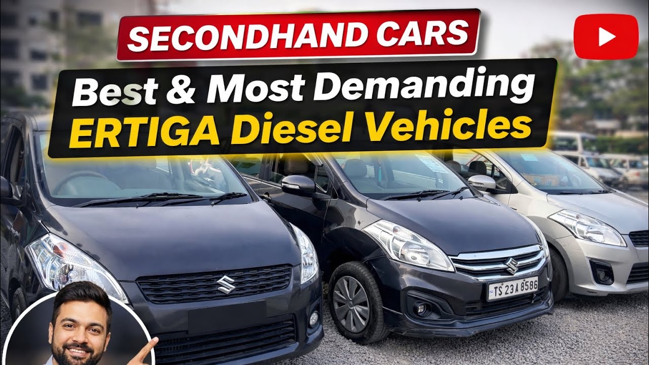 Best 7 Seater Ertiga Vehicles for Sale in Hyderabad | Second Hand Used Ertiga Cars