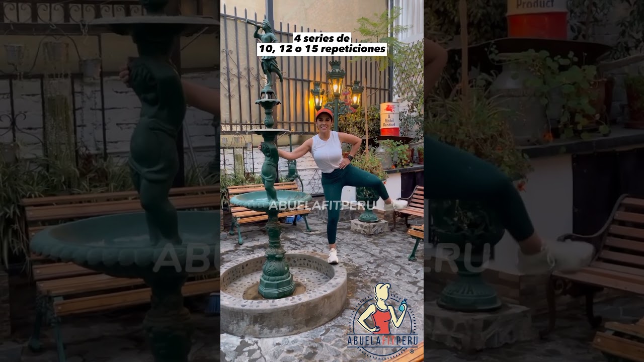 &iquest;Curvas redondeadas? Mira este video! #abuelafitperu #fitness #caderas #curvas #gymencasa