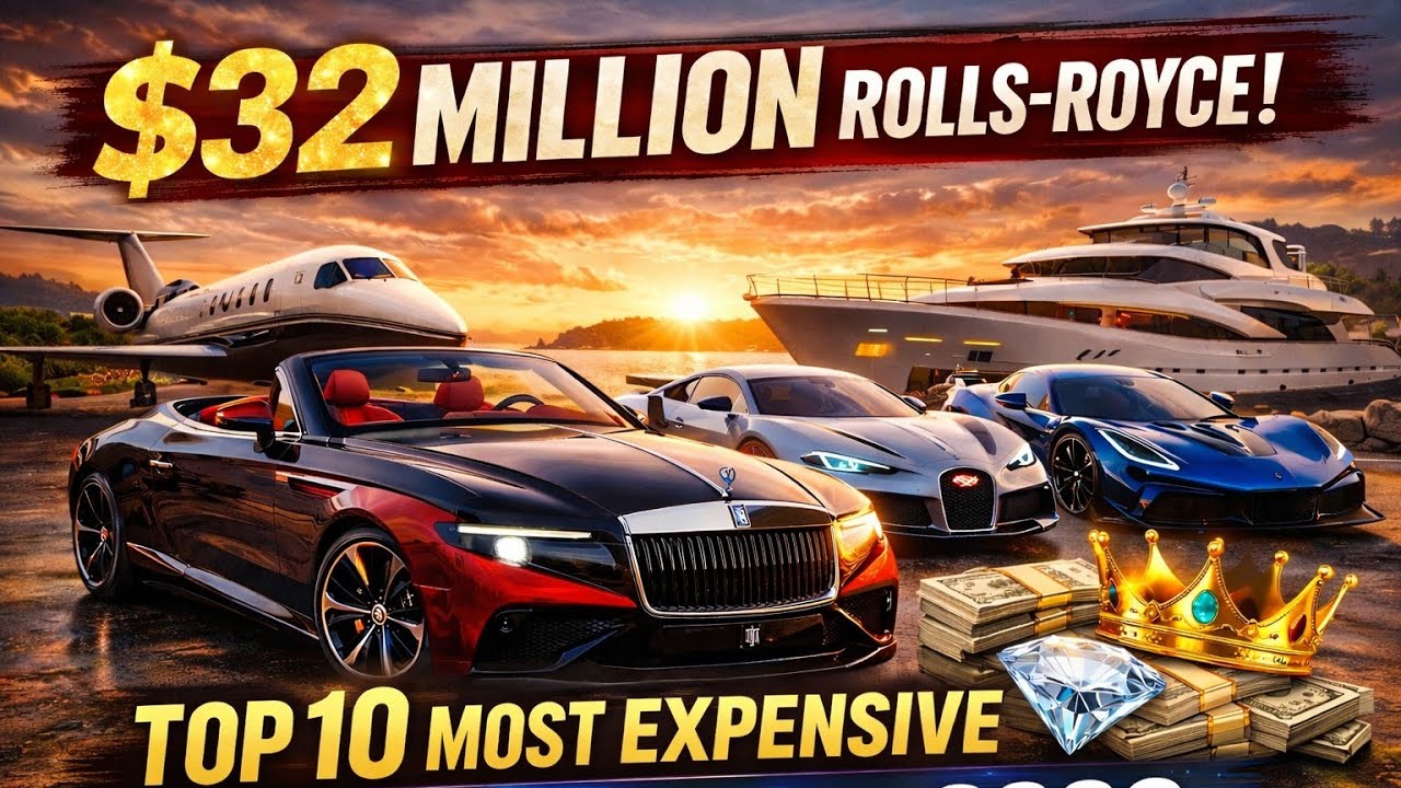 $32 Million KING 👑 | Top 10 Most Expensive Cars in the World 2026