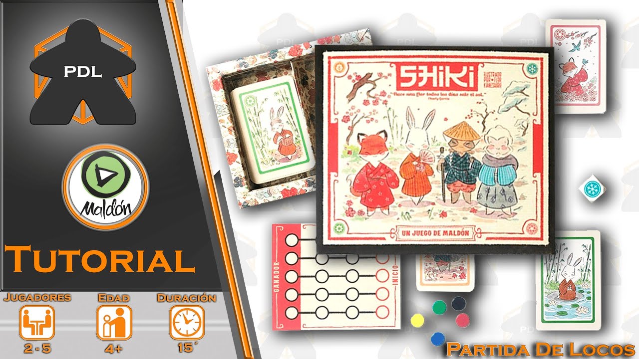 Shiki el juego de las estaciones | Tutorial | Maldón | Flor Kaneshiro | Partida de Locos |