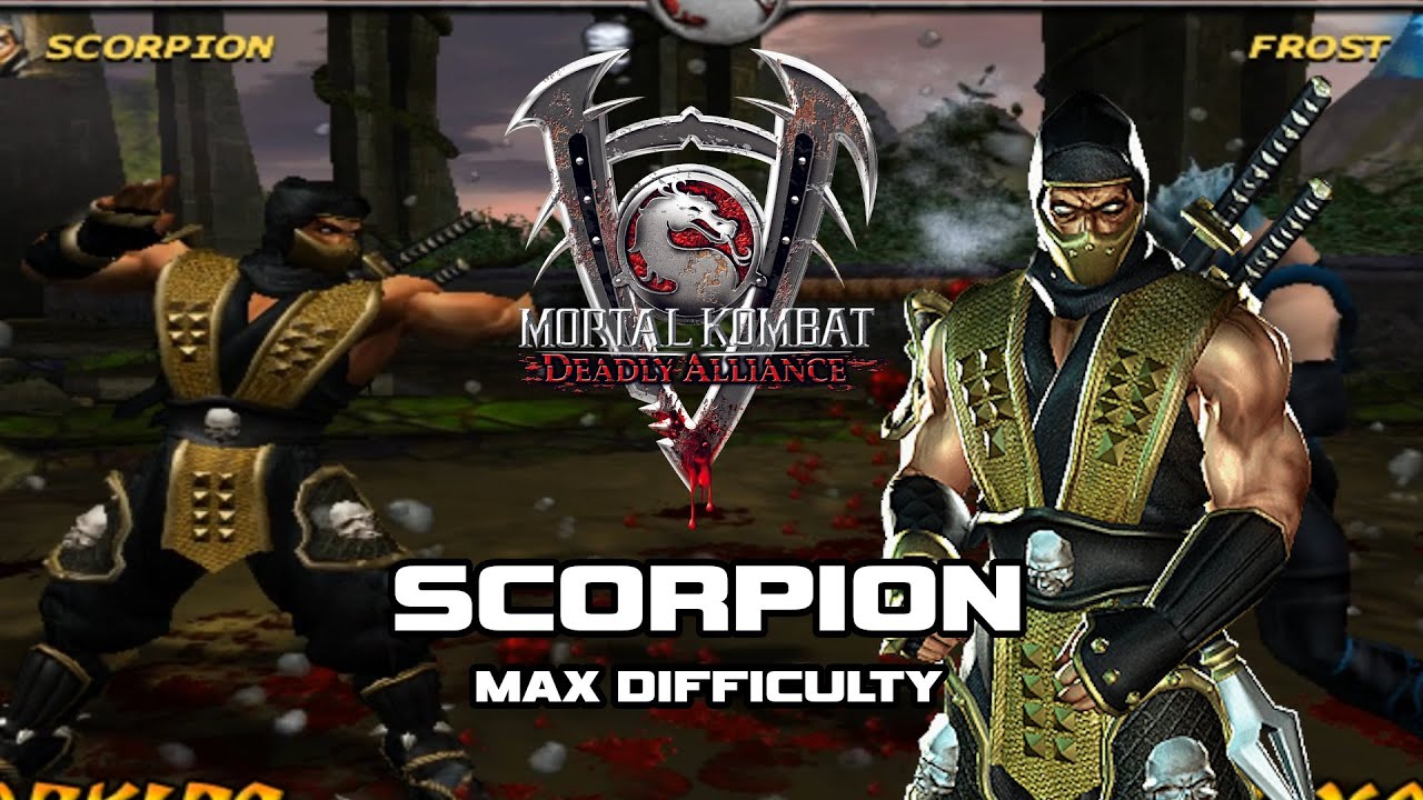 Mortal Kombat Deadly Alliance (PS2): Scorpion on Max Difficulty