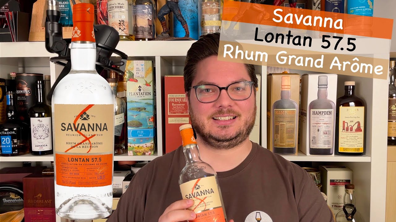 Savanna Lontan 57.5 Rhum Grand Arôme Verkostungsvideo #savanna #rumvlog #rumreview