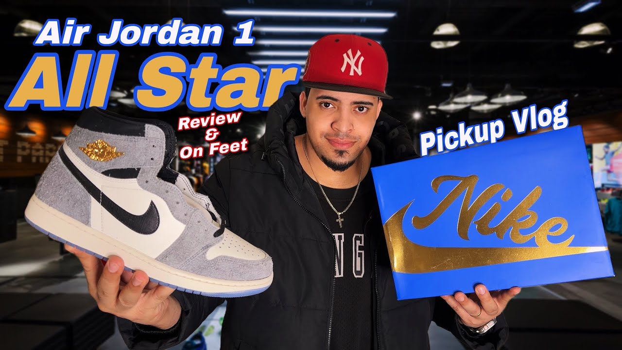 Видеообзор и демонстрация кроссовок Jordan 1 All Star “Cool Grey”