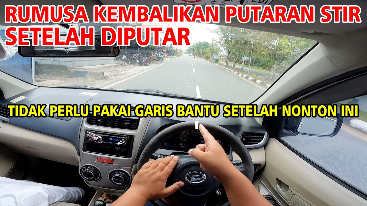 CARA MENGEMBALIKAN PUTARAN STIR SETELAH DIPUTAR