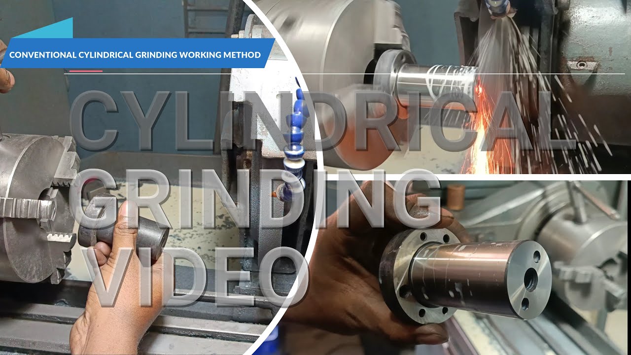 How to do Cylindrical Grinding Process ??  | Shaft Cylindrical Precision Grinding Work| VAHAN DESIGN