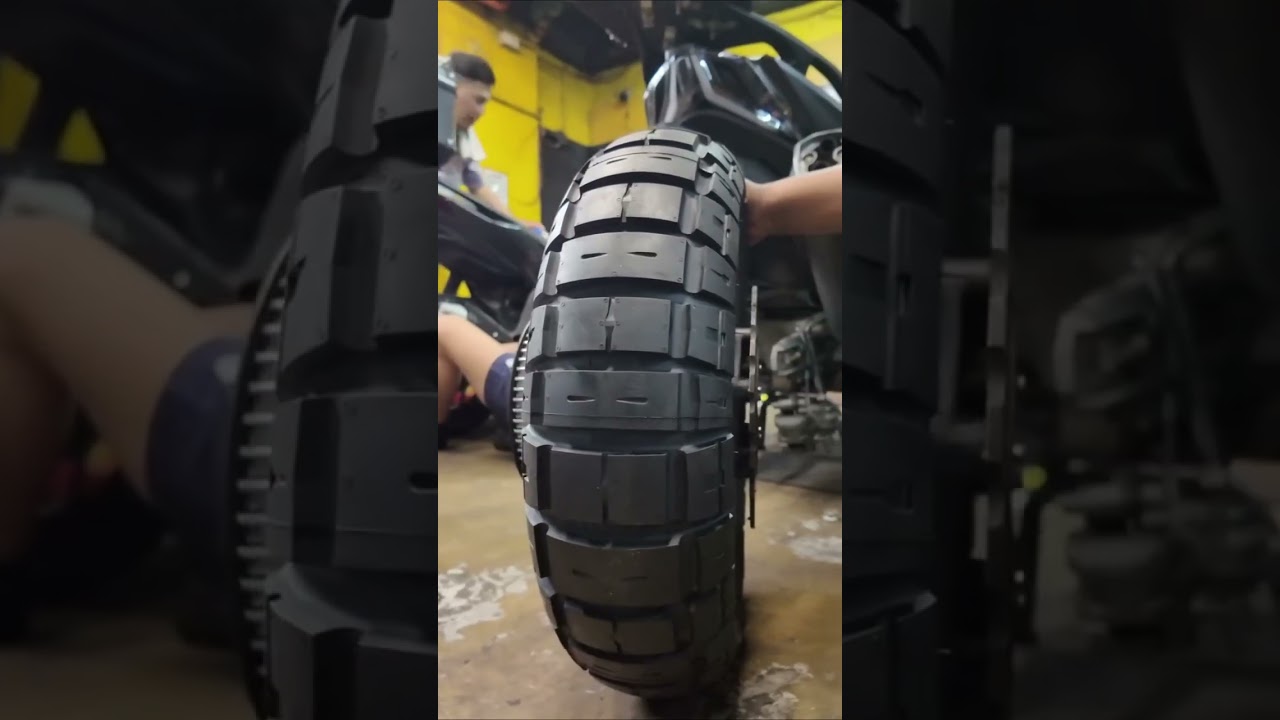 Pirelli Scorpion Str Rally on kymco Ak550 Rear 160/60-15