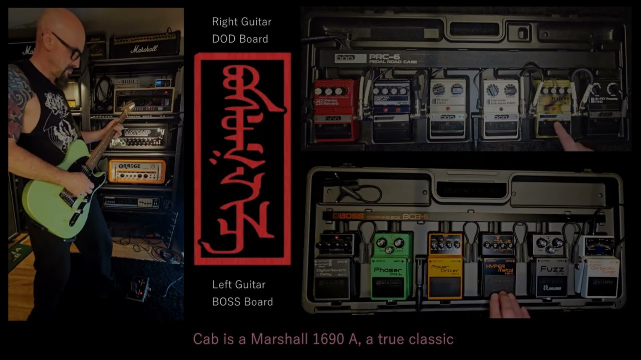 Stoner/Doom/Gear/Video :: Matamp GT2 with vintage Boss and DOD pedals