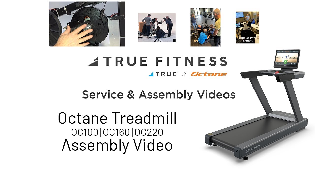 How to Assemble TRUE Fitness's Octane Treadmill Series | OC100 • OC160 • OC220 Setup Guide