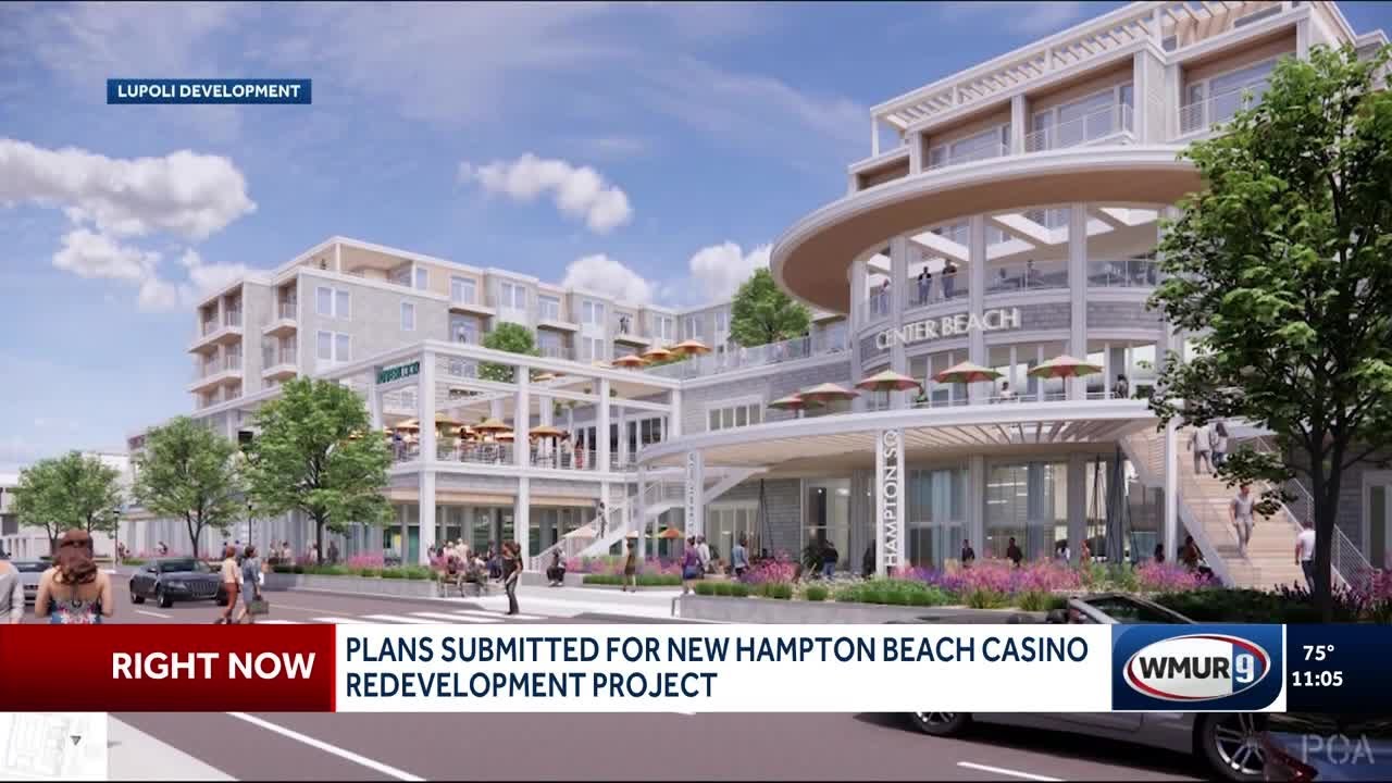 Plans submitted for new Hampton Beach Casino redevelopment project