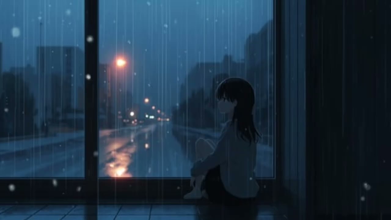 Rainy Night Lofi 🌧️ Calm Beats for Study, Relax, Sleep