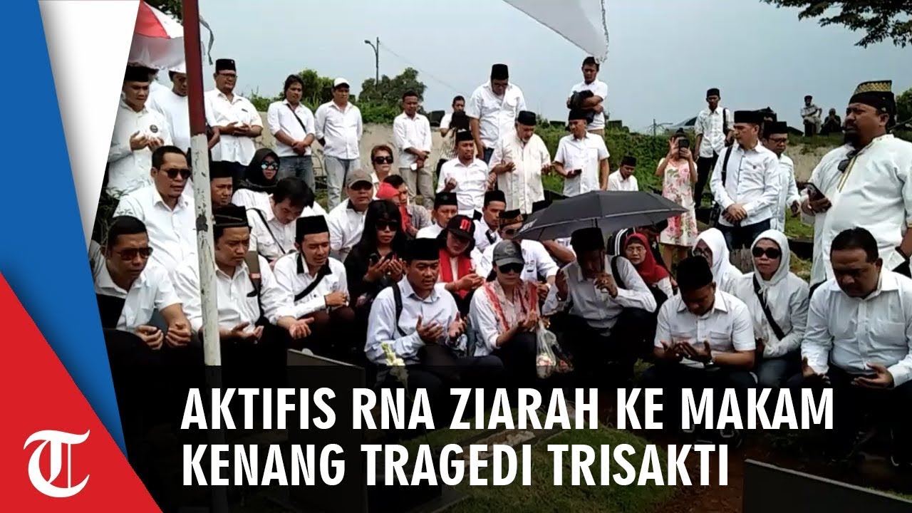 21 Tahun Tragedi Trisakti, Aktifis Rembuk Nasional Aktifis (RNA) 98 Ziarahi Makam Elang dan Hery