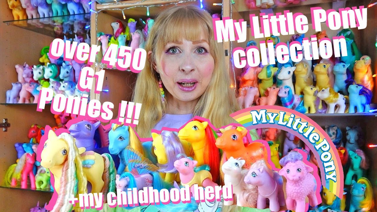 BIG detailed G1 My Little Pony collection tour - vintage 80s 90s girl toy collector, retro