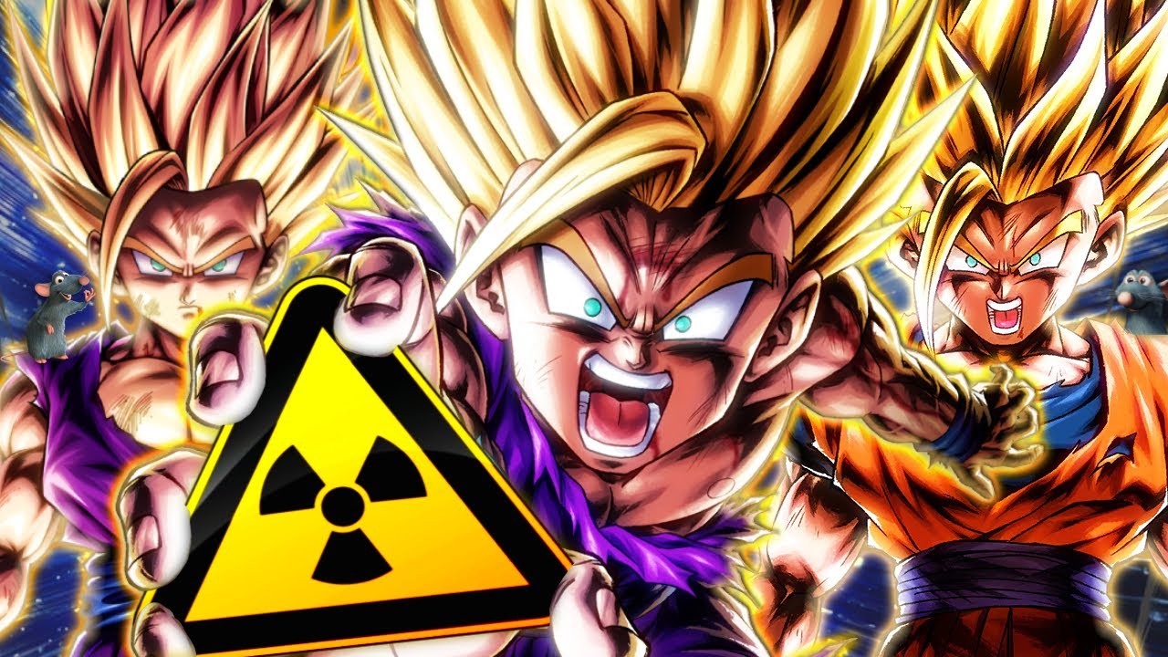 Играю полной командой с Гоханом в режиме Super Smash Bros. 2 в PvP! | Dragon Ball Legends