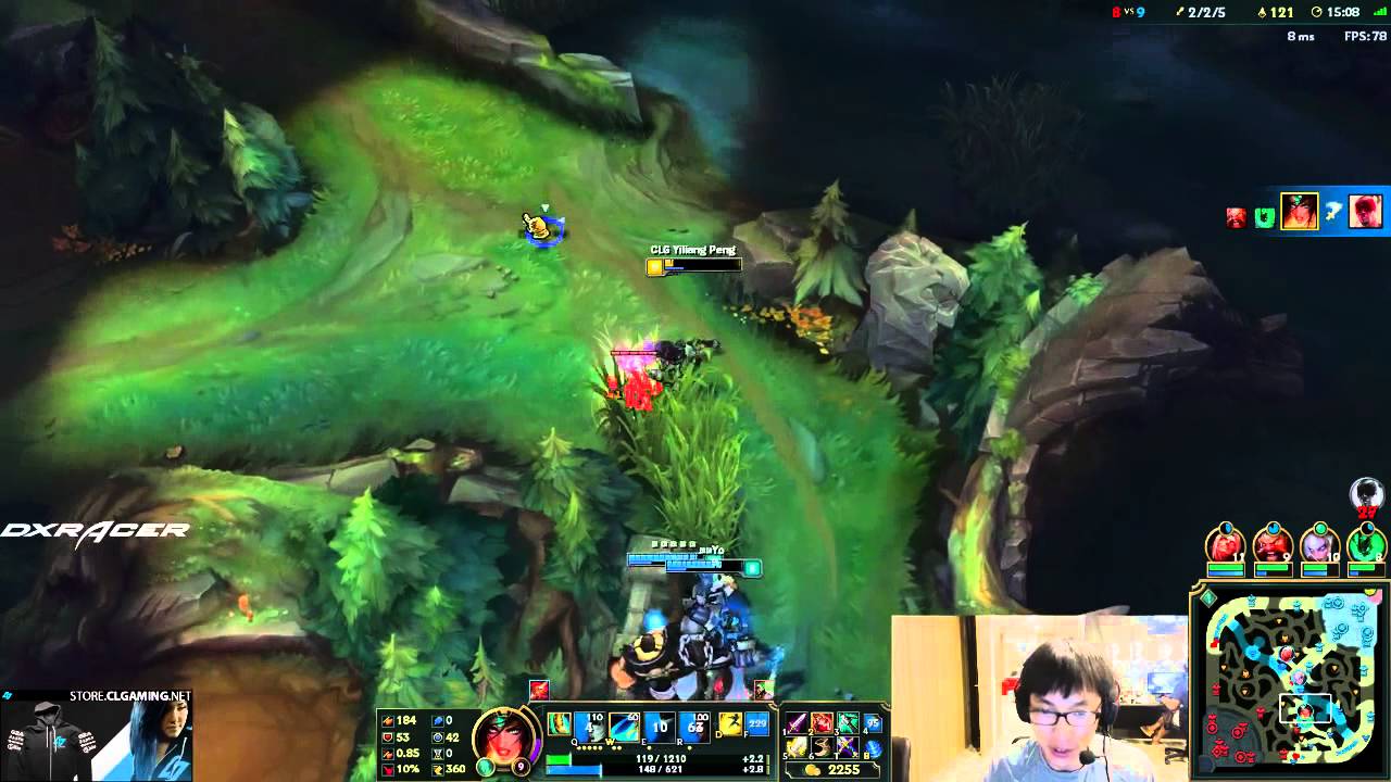 Doublelift crazy spellshield and outplay