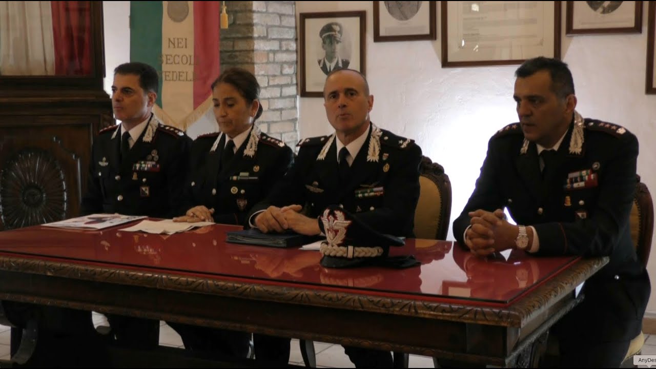 Sicurezza in Basilicata. Carabinieri: un anno di impegno e risultati