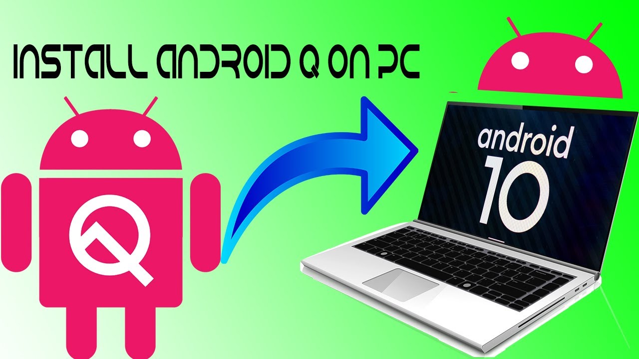 Android 10 OS on PC-Android Q on Computer: Install android 10 on PC Dual boot 2020| Android x86 2020