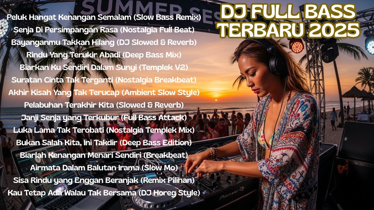 DJ Remix Full bas TikTok Terbaru — Siap Guncang Speaker Kamu!