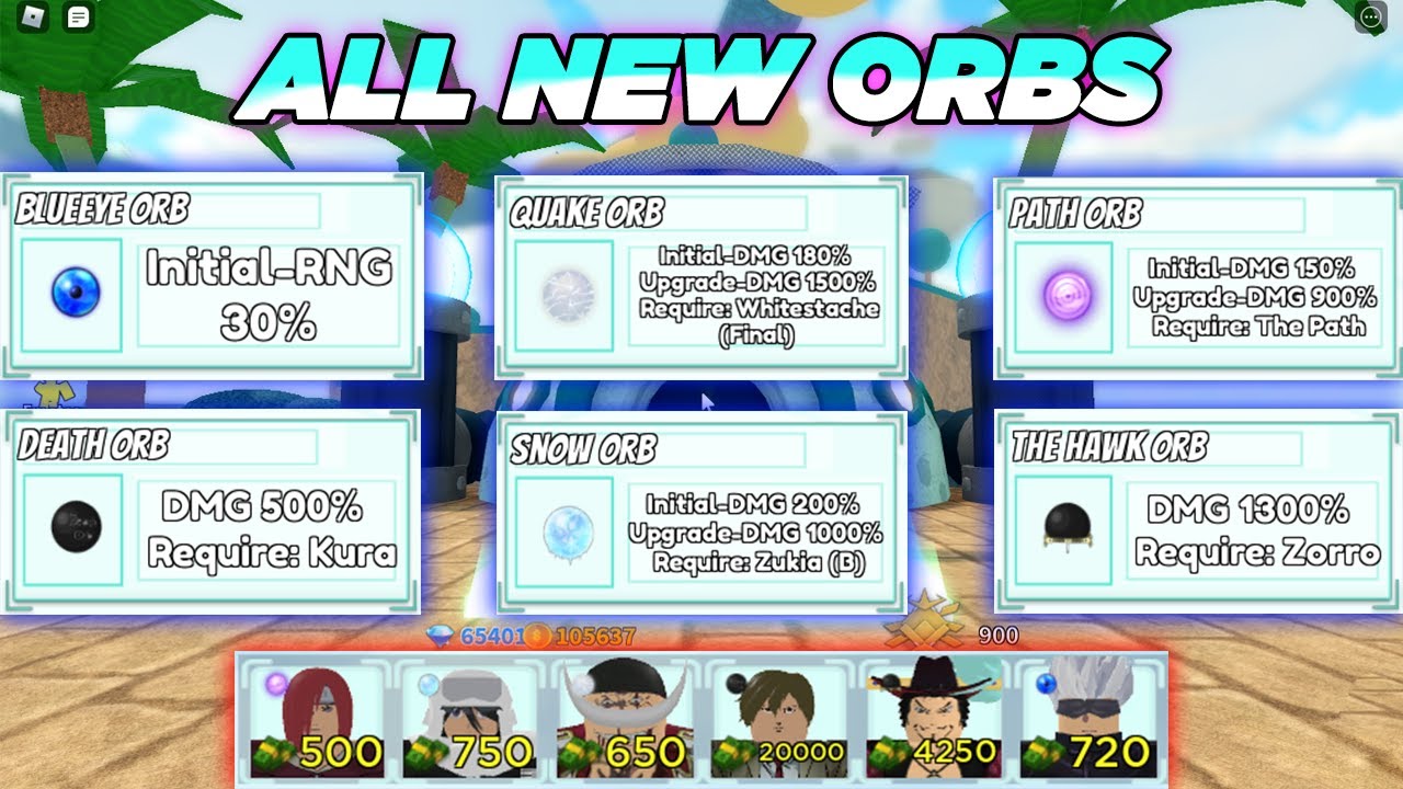 All New Orbs Showcase | All Star Tower Defense Roblox