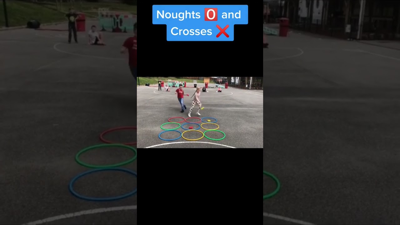 Noughts and crosses #pe #football #physicaleducationteacher #pegames #peteacher #physed