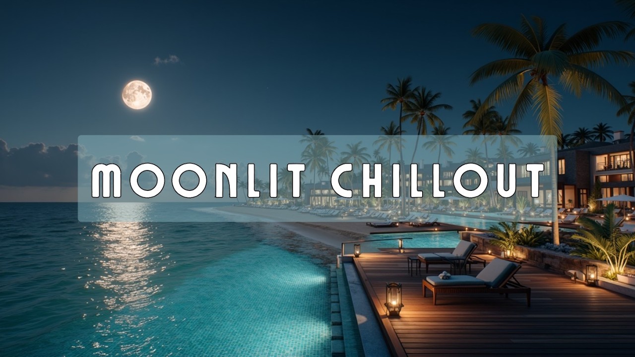 Moonlit Chillout Music &ndash; Relaxing Lounge Vibes for Tropical Night Relaxation🌴🌌🌙✨