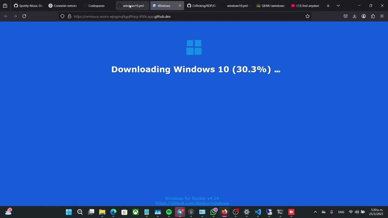 Como Crear una RDP/VPS Gratis con Github Codespace