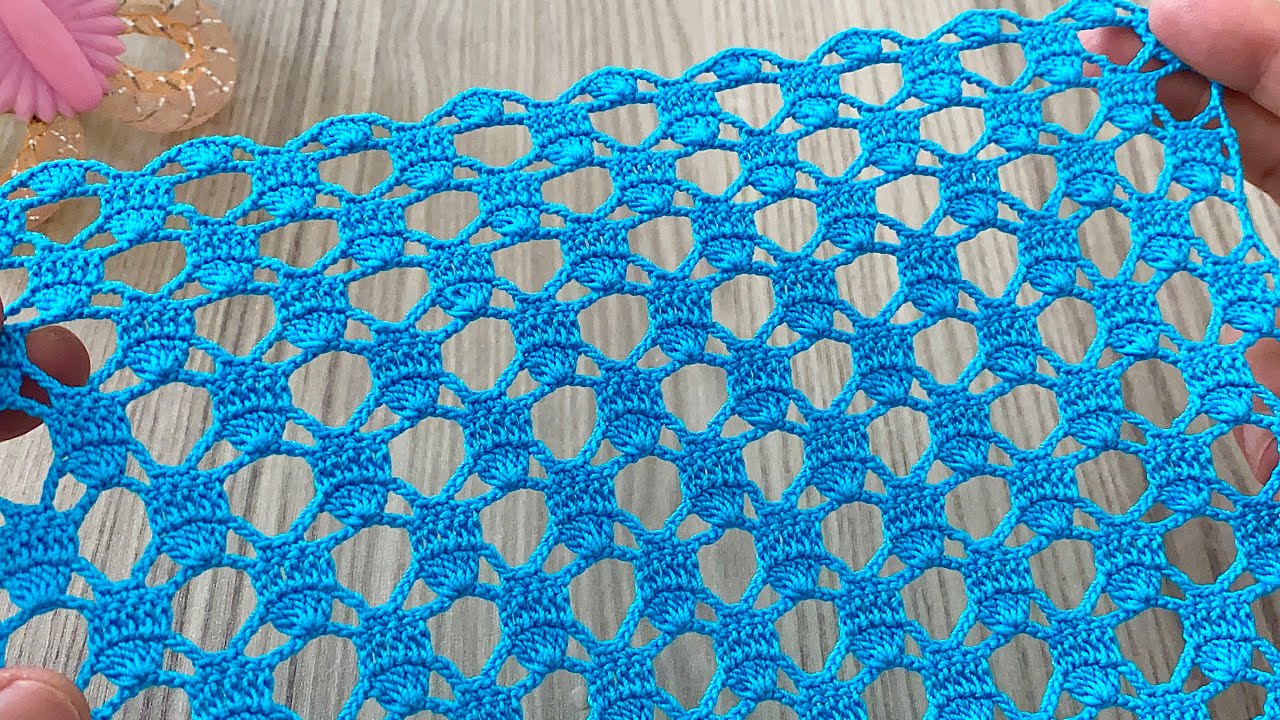 MOTIF LOOK Incredible Crochet Shawl, Bouse, Cardigan, Runner, Curtain Pattern @HorrorCaseFiles6868