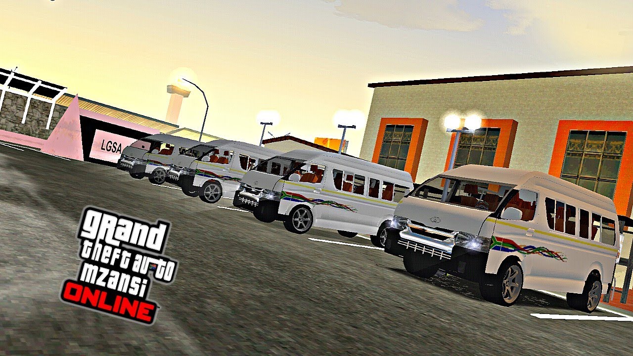 Eastern Taxi Route | Brand New Taxi Job | GTA MZANSI ONLINE