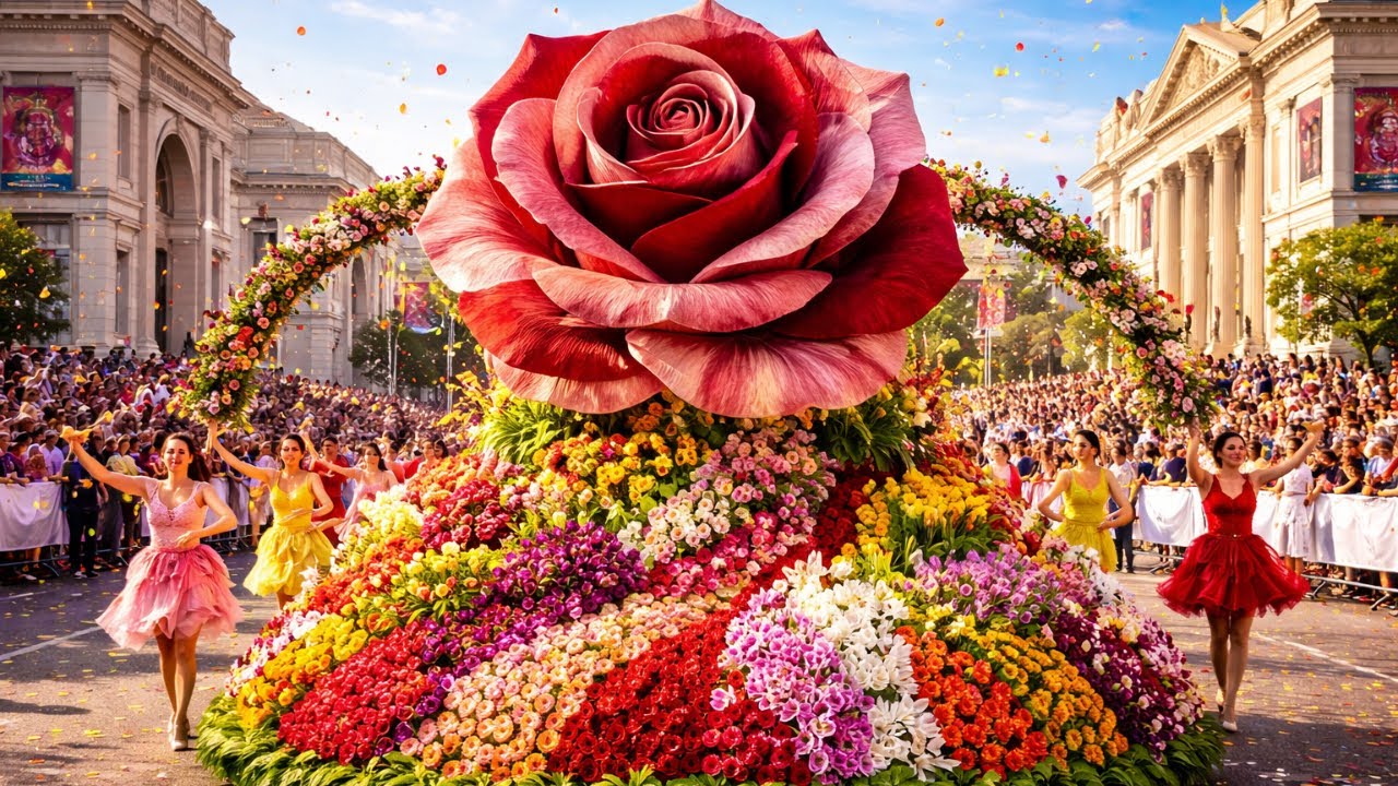 Rose Parade 2026 Pasadena, California | The World’s Most Beautiful New Year Parade