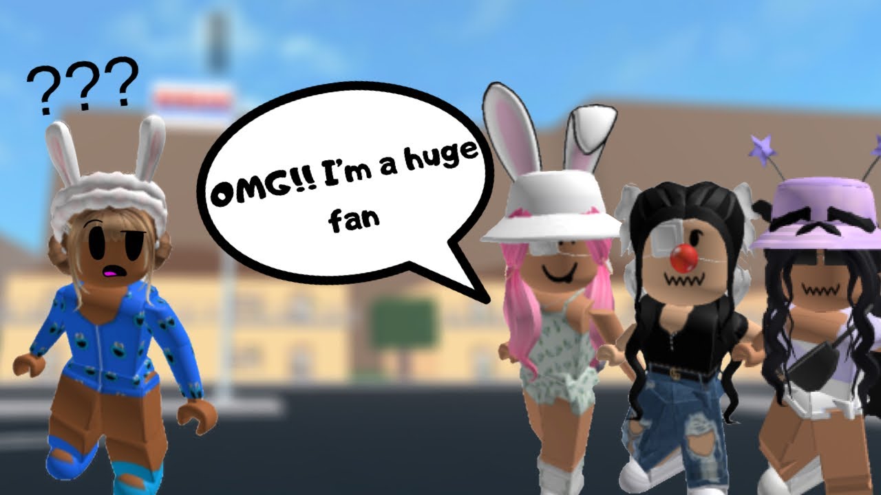 Pretending random people are famous Pt.3 - Funny! [Ft. PurxpleRblx & BloxyPanda]