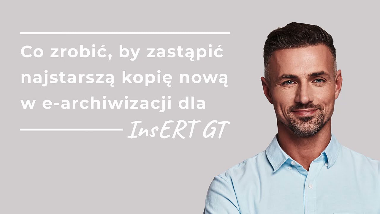 Co zrobić, by zastąpić najstarszą kopię nową w e-archiwizacji dla InsERT GT