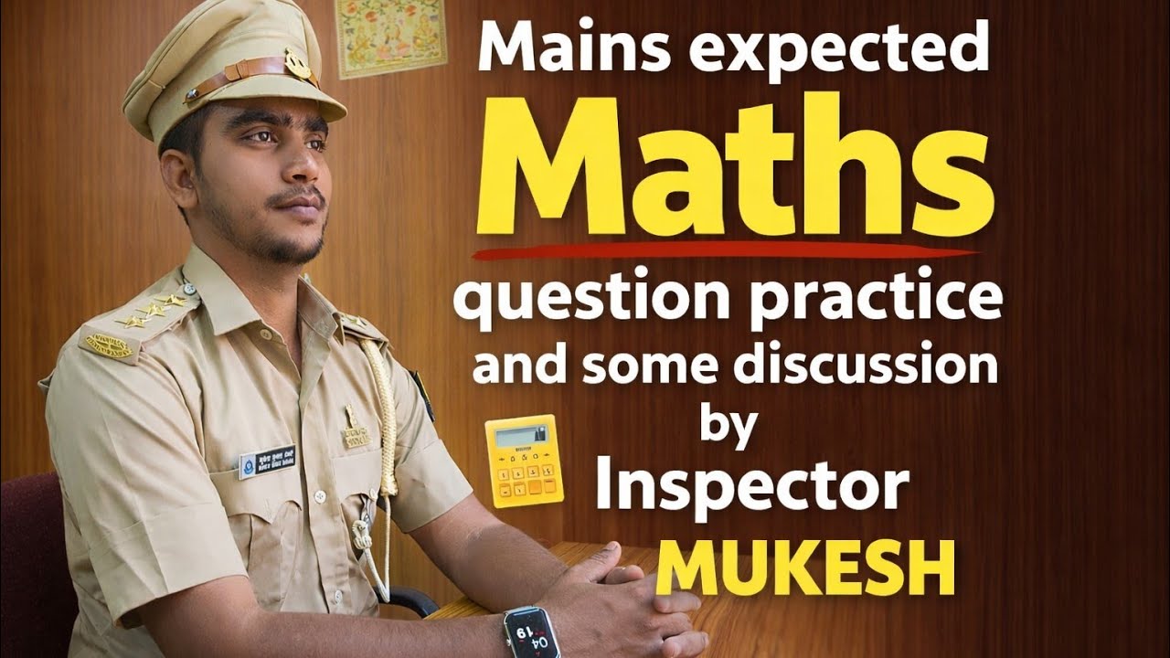 SSC CGL Mains Maths | High Level Question Practice & Formula Revision