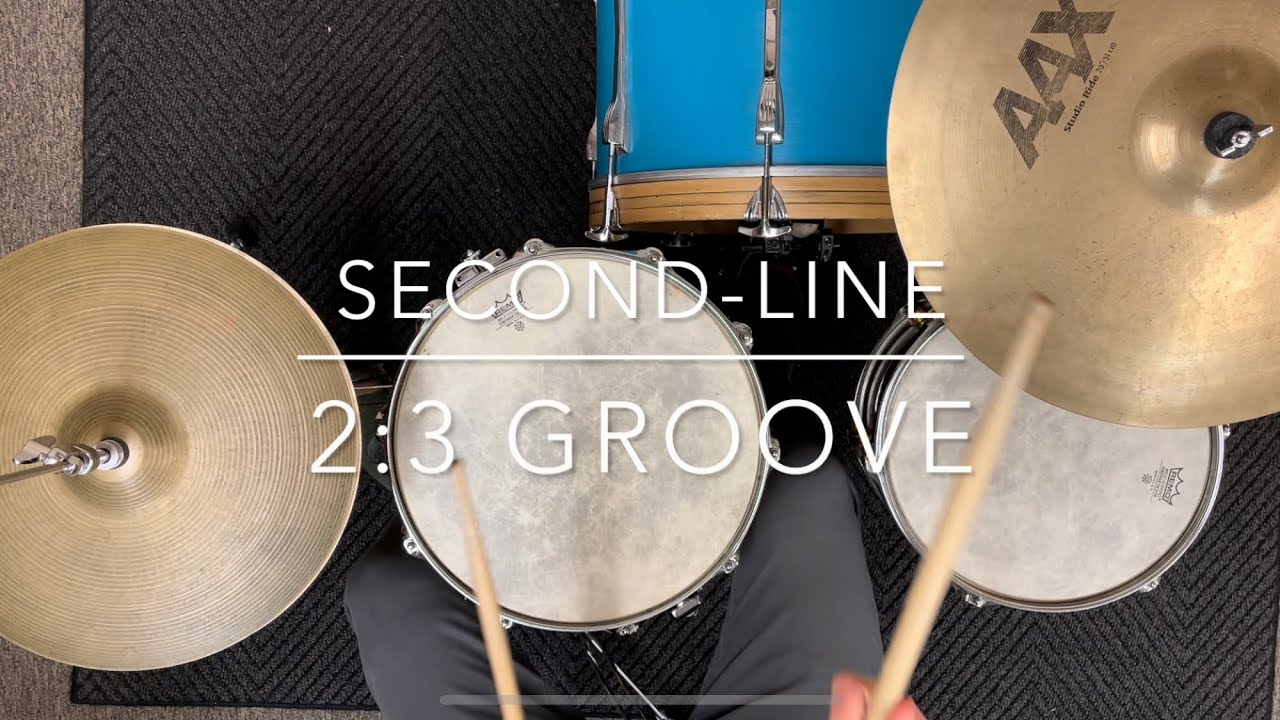 How To Play A Second-Line 2:3 Groove