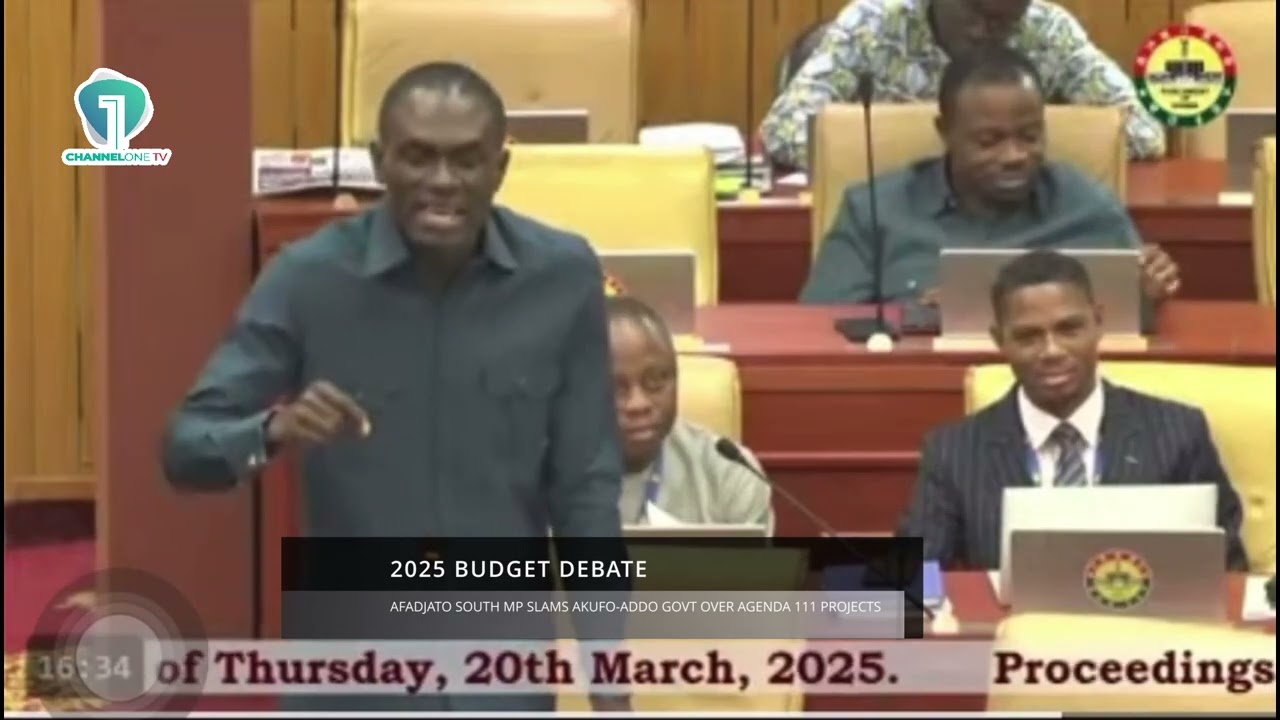 2025 Budget Debate: Afadjato South MP slams Akufo-Addo government over Agenda 111 projects