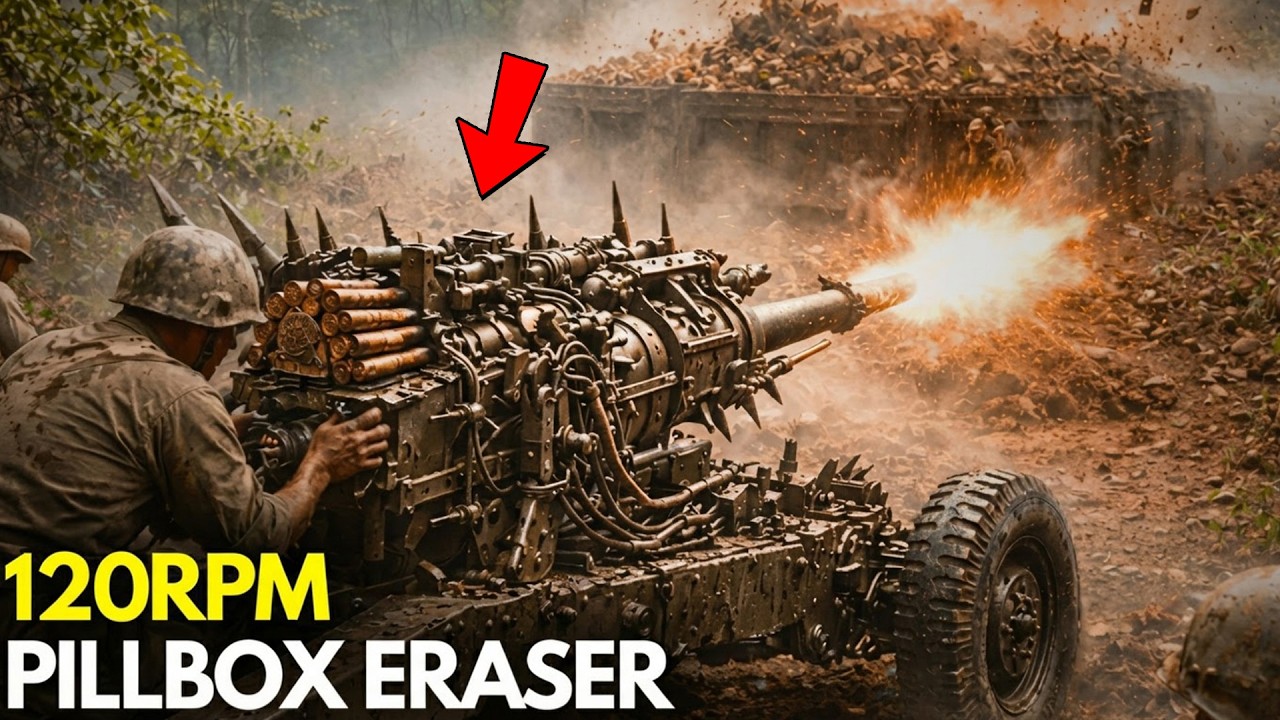 Les généraux ont interdit son canon illégal de 40 mm — jusqu’à ce qu’il pulvérise un nid de sniper