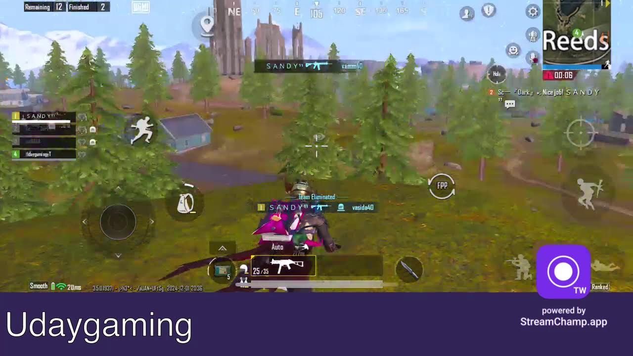 Udaygaming BGMI 3.5update  live