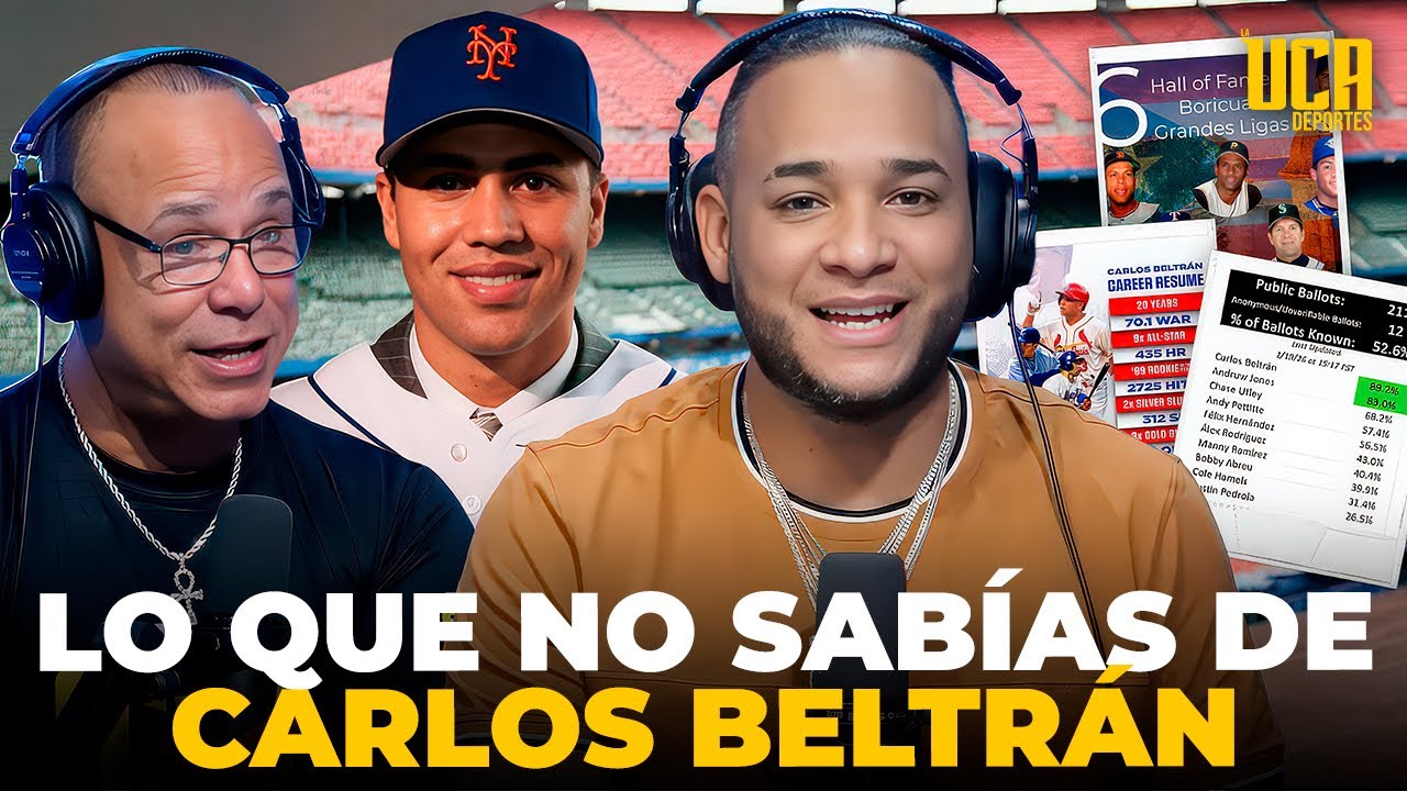 MLB: LO QUE NO SABÍAS DE CARLOS BELTRÁN DE CARA A ENTRAR AL SALÓN DE LA FAMA EN COOPERSTOWN 